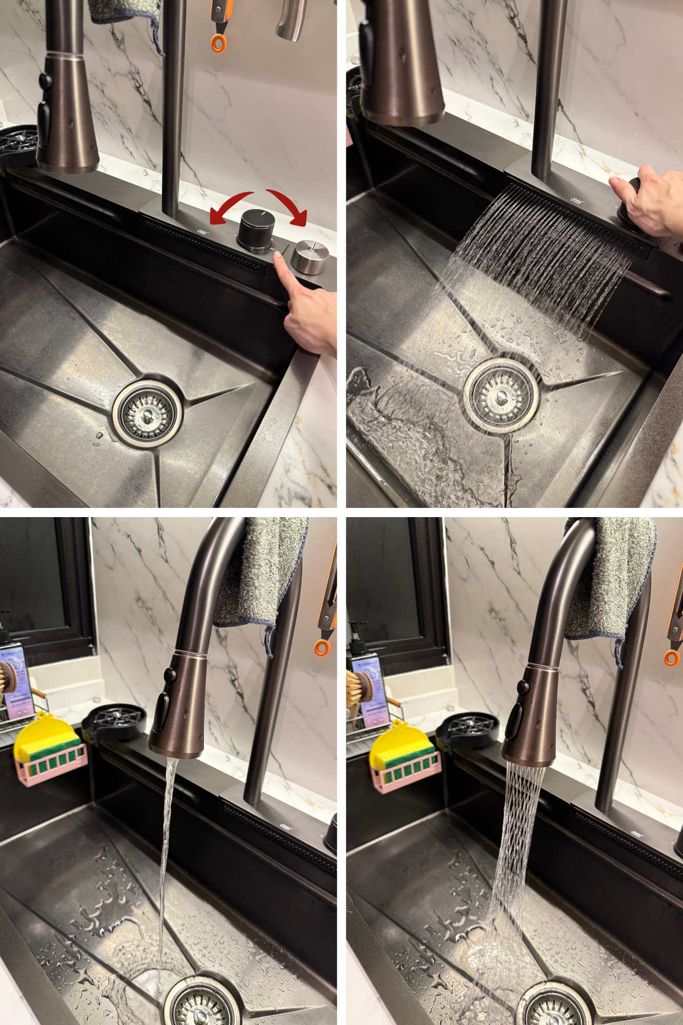 LET THAT SINK IN! Tour our kitchen sink!