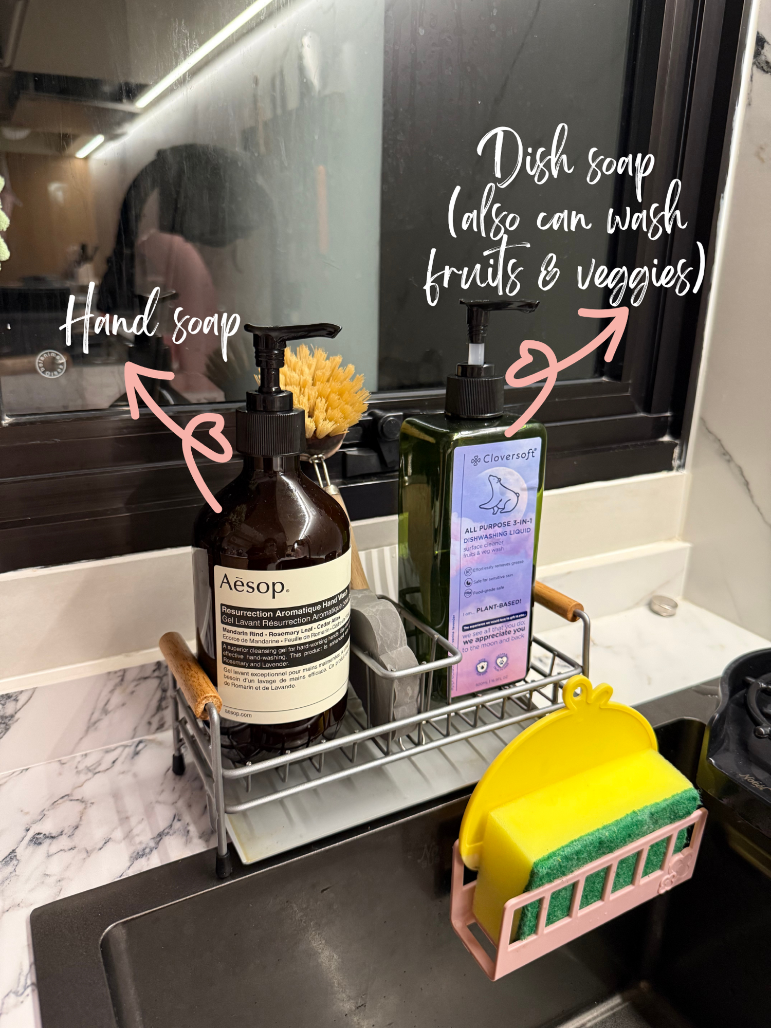 LET THAT SINK IN! Tour our kitchen sink!