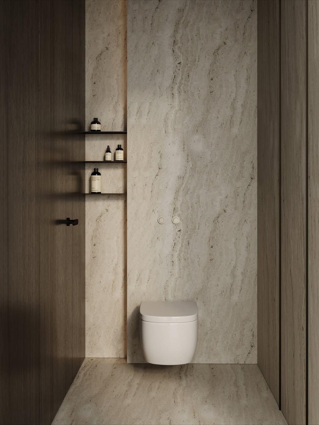 Stylish luxurious bathroom design