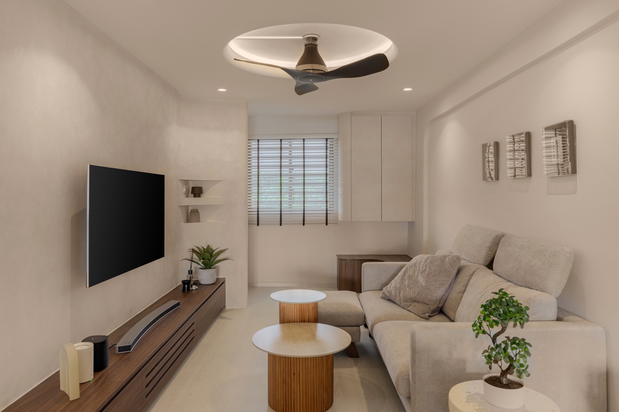 Small Space, Big Serenity - Minimalist aesthetic for peaceful homes ☁️