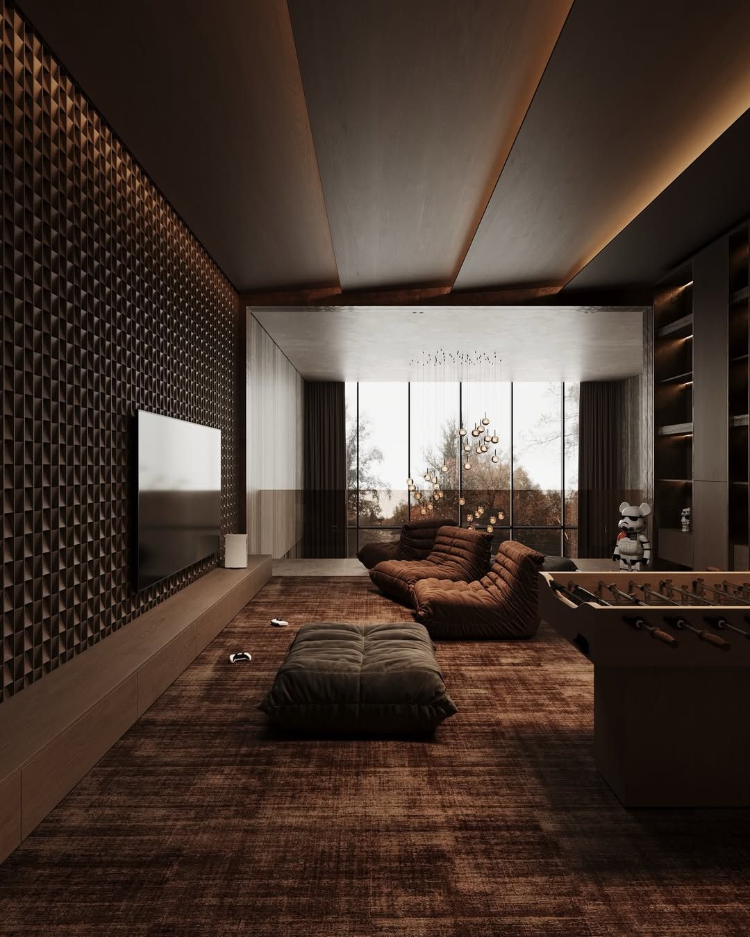 Stylish-recreation-room-design