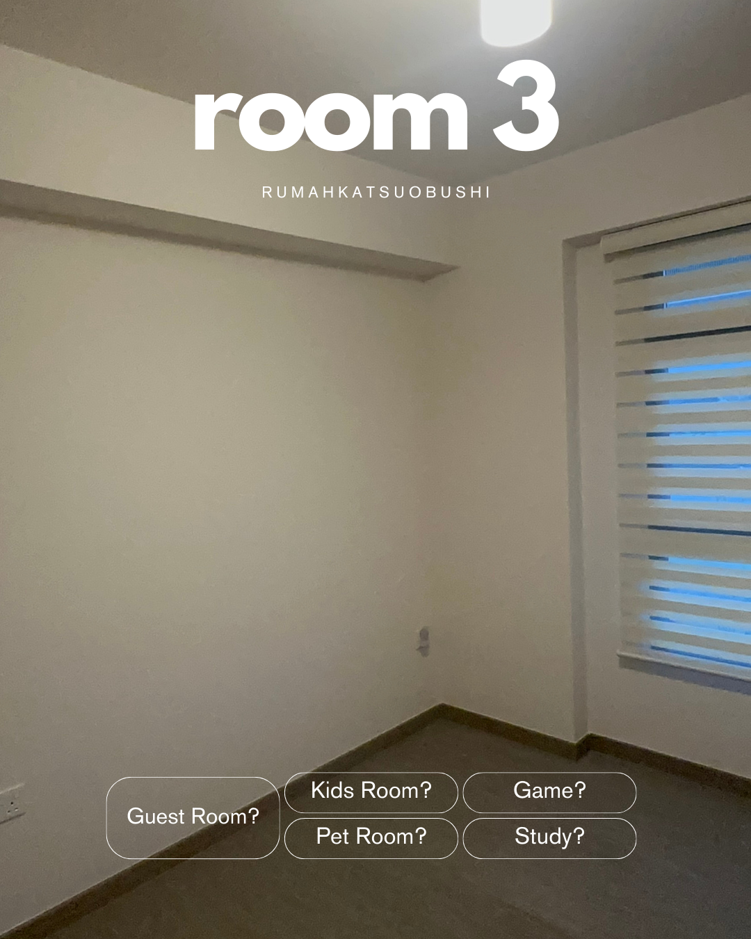 #16 — unfinished project; room 3 🚪