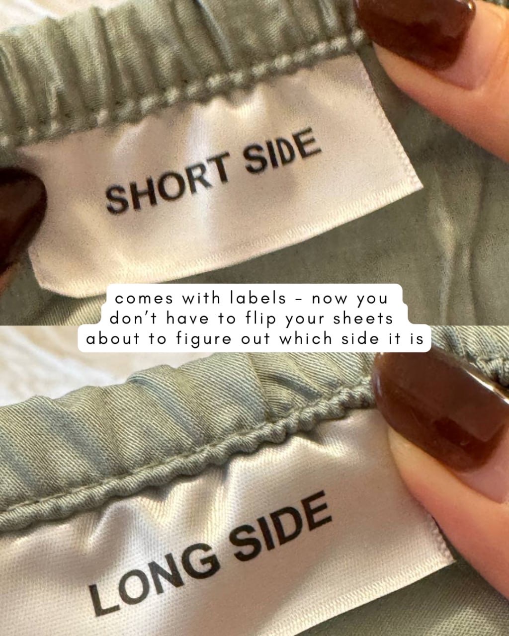 cooler nights, softer moments with our new favorite sheets ☁️🛌🥱