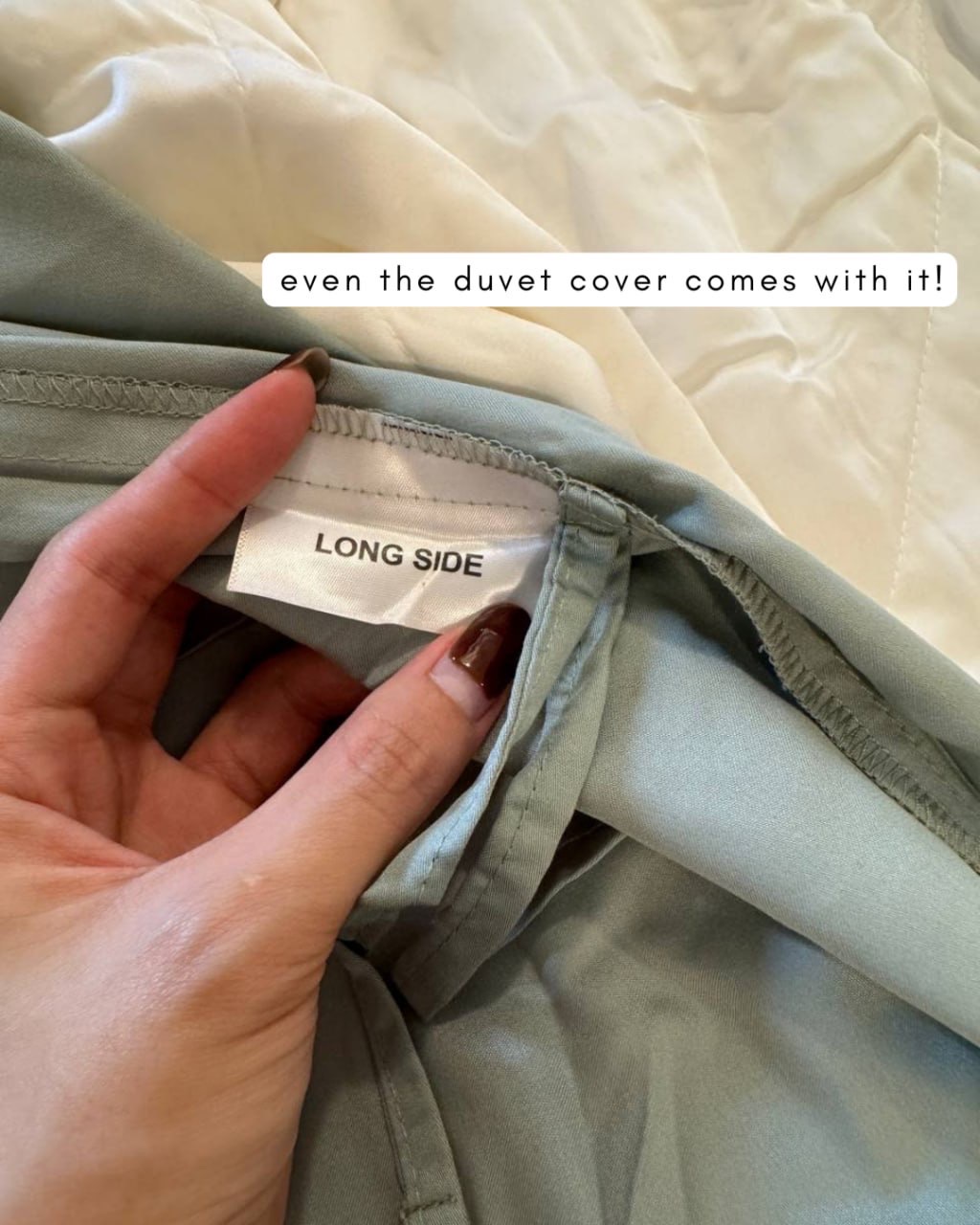 cooler nights, softer moments with our new favorite sheets ☁️🛌🥱