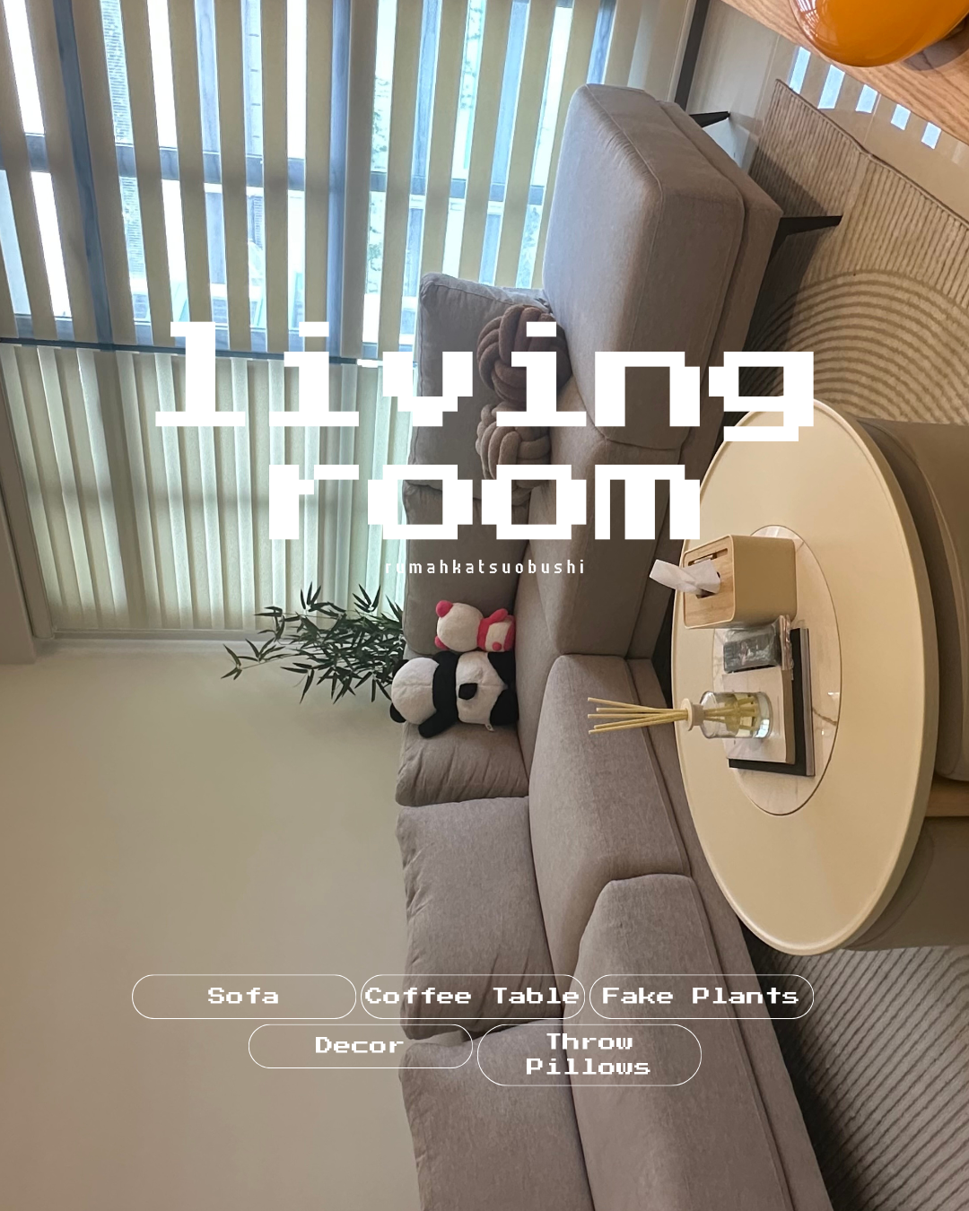 17 — living room that sleeps with us 🛌