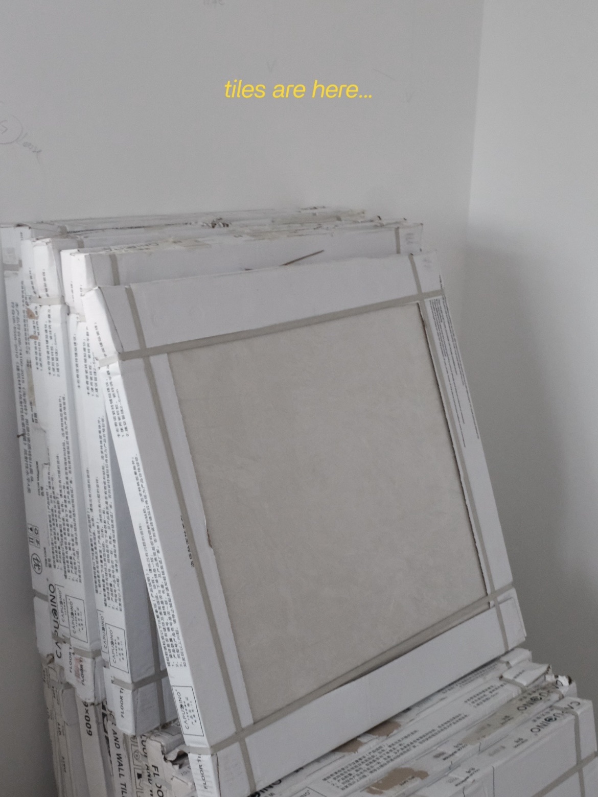 reno updates! (demolition, tiling, plasterboard)