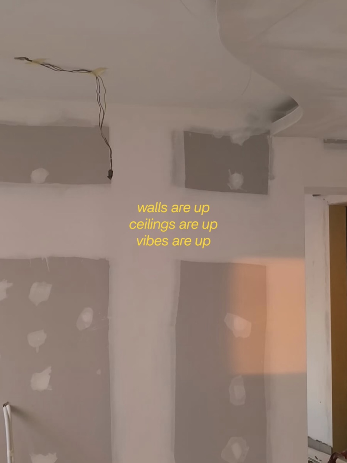 reno updates! (demolition, tiling, plasterboard)