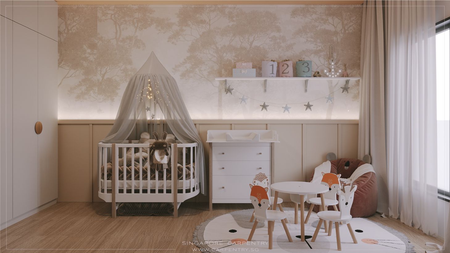 Cozy & modern design