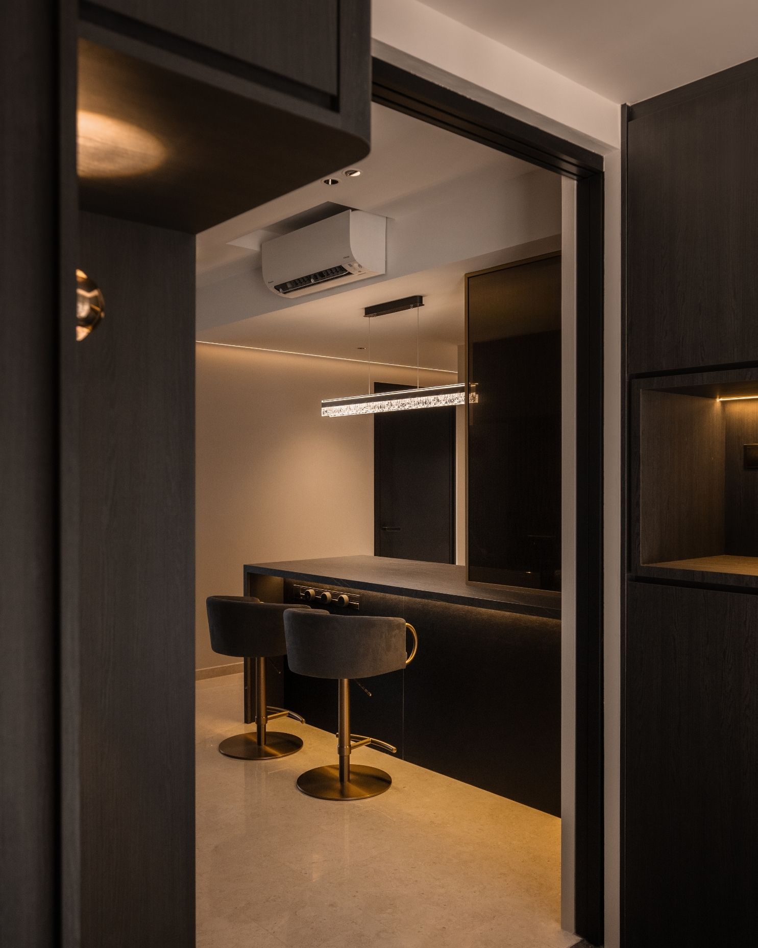 They wanted a dark and sexy place !