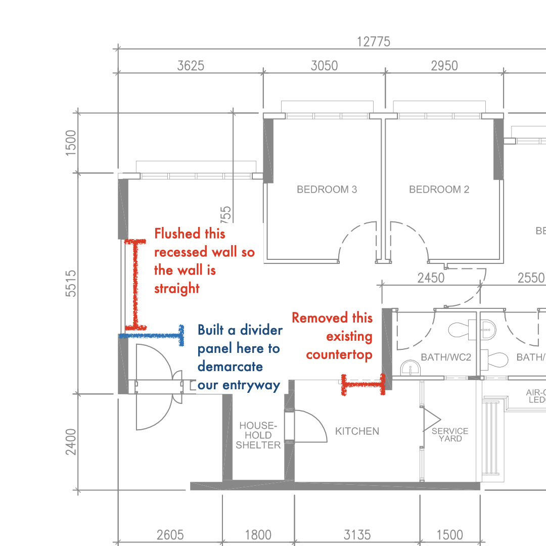 How we planned our layouts - read this if you’re a new homeowner!