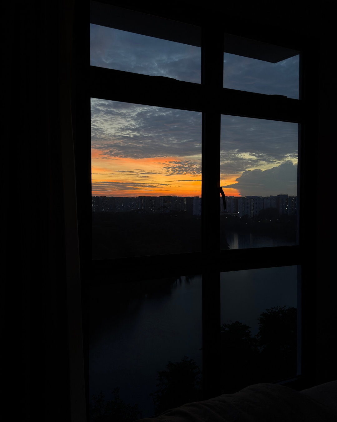 Sunset 🌅 vibes at home