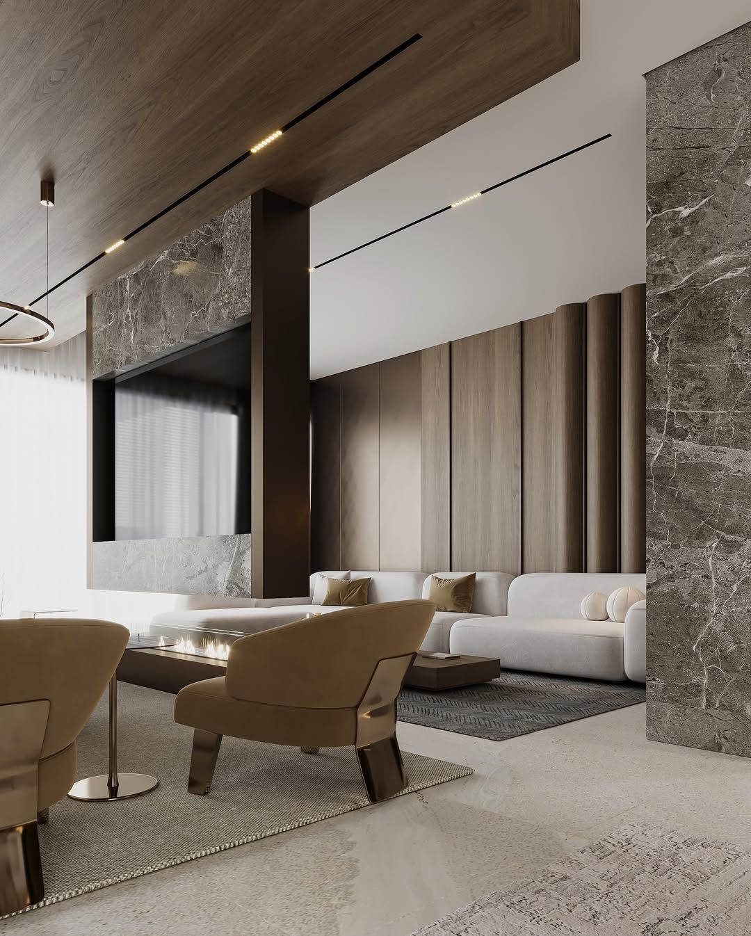 Sophisticated living room design