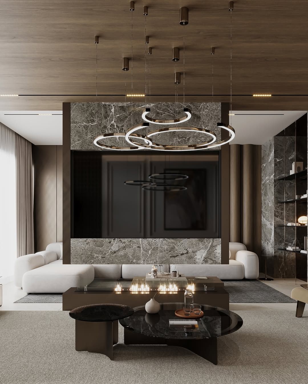 Sophisticated living room design