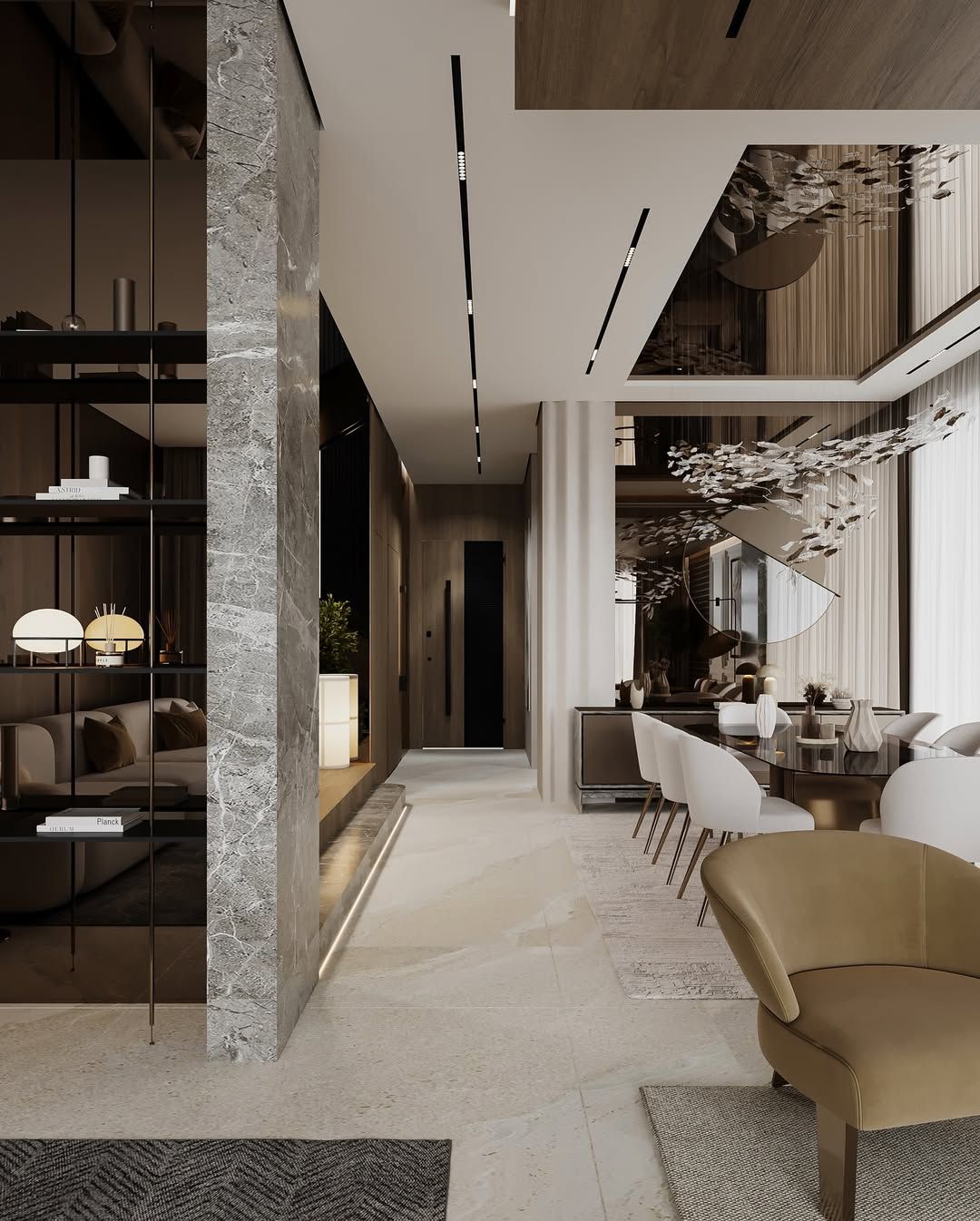 Sophisticated living room design