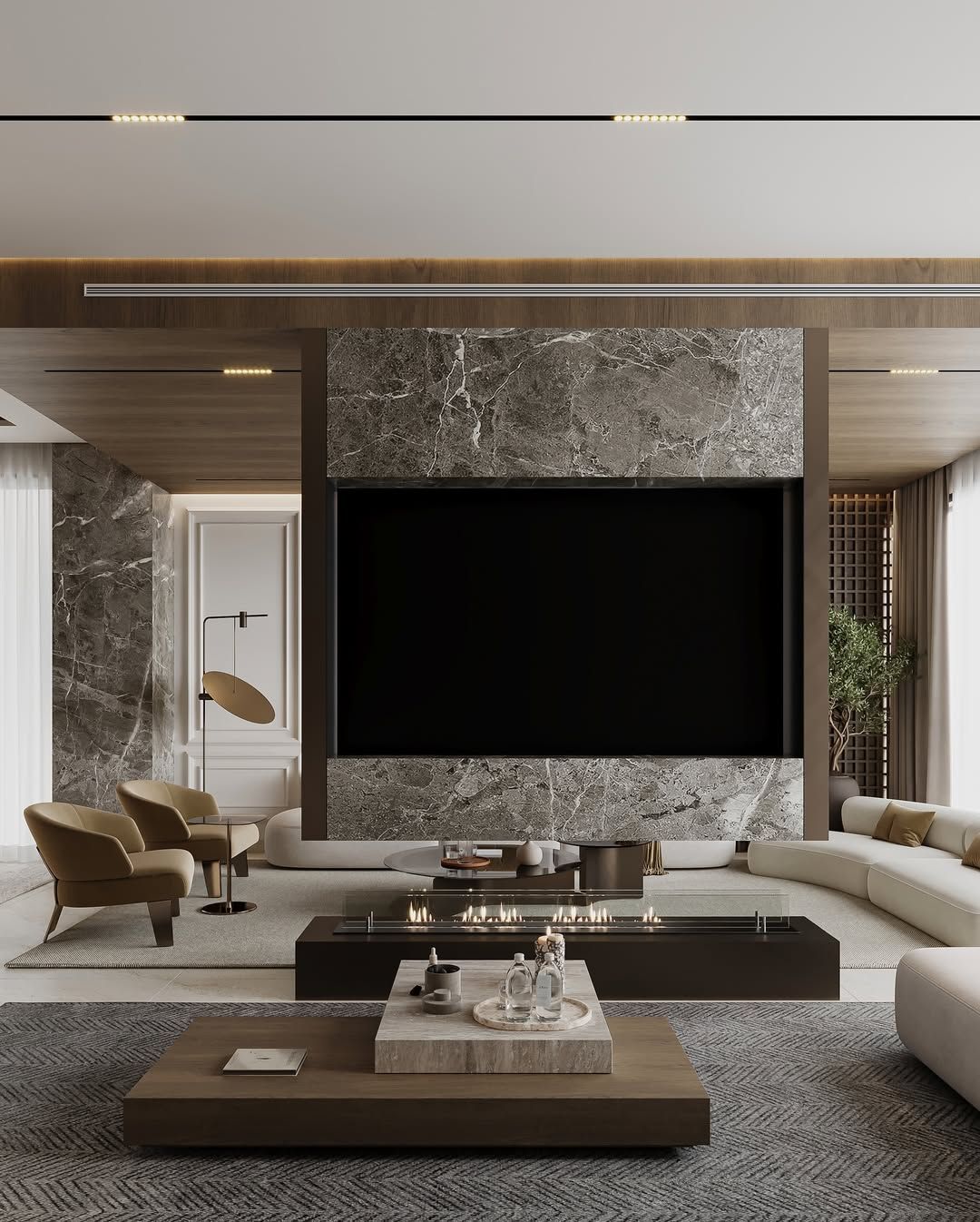 Sophisticated living room design