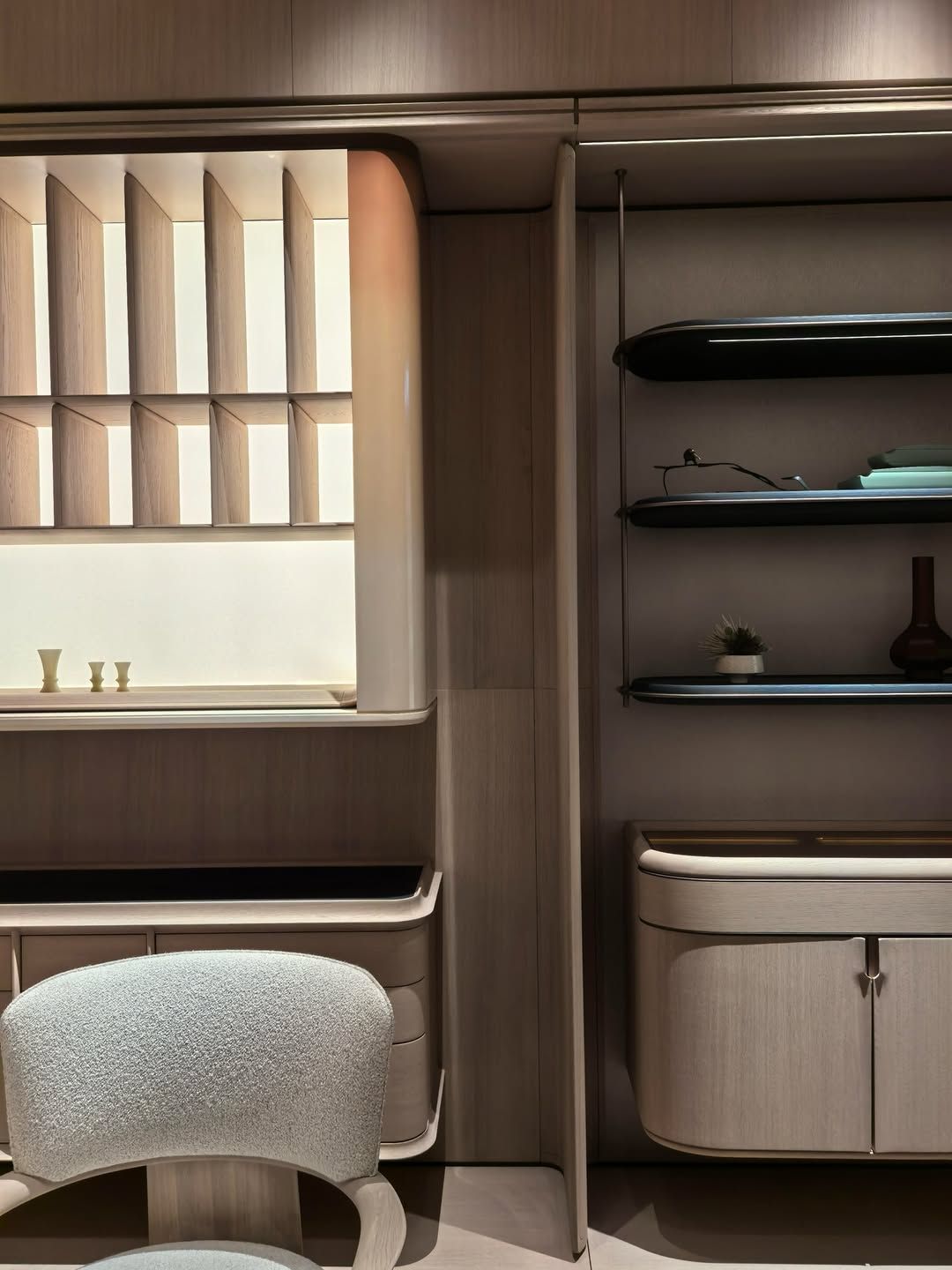 Stylish ultra-modern carpentry design