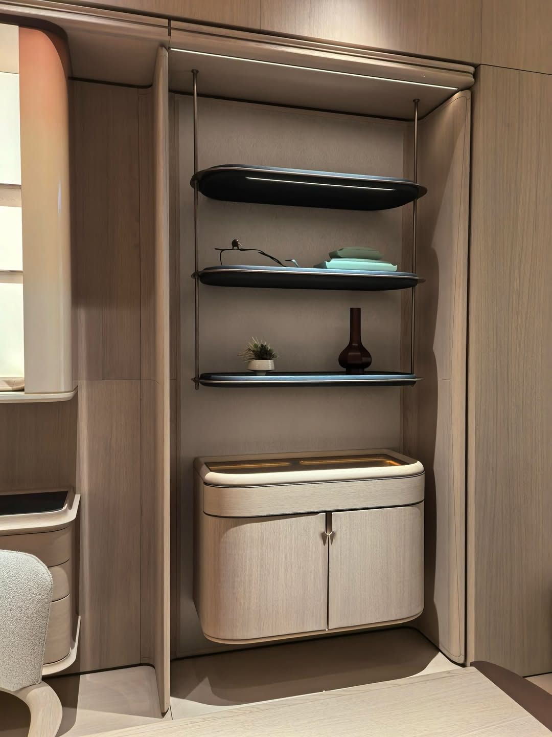 Stylish ultra-modern carpentry design