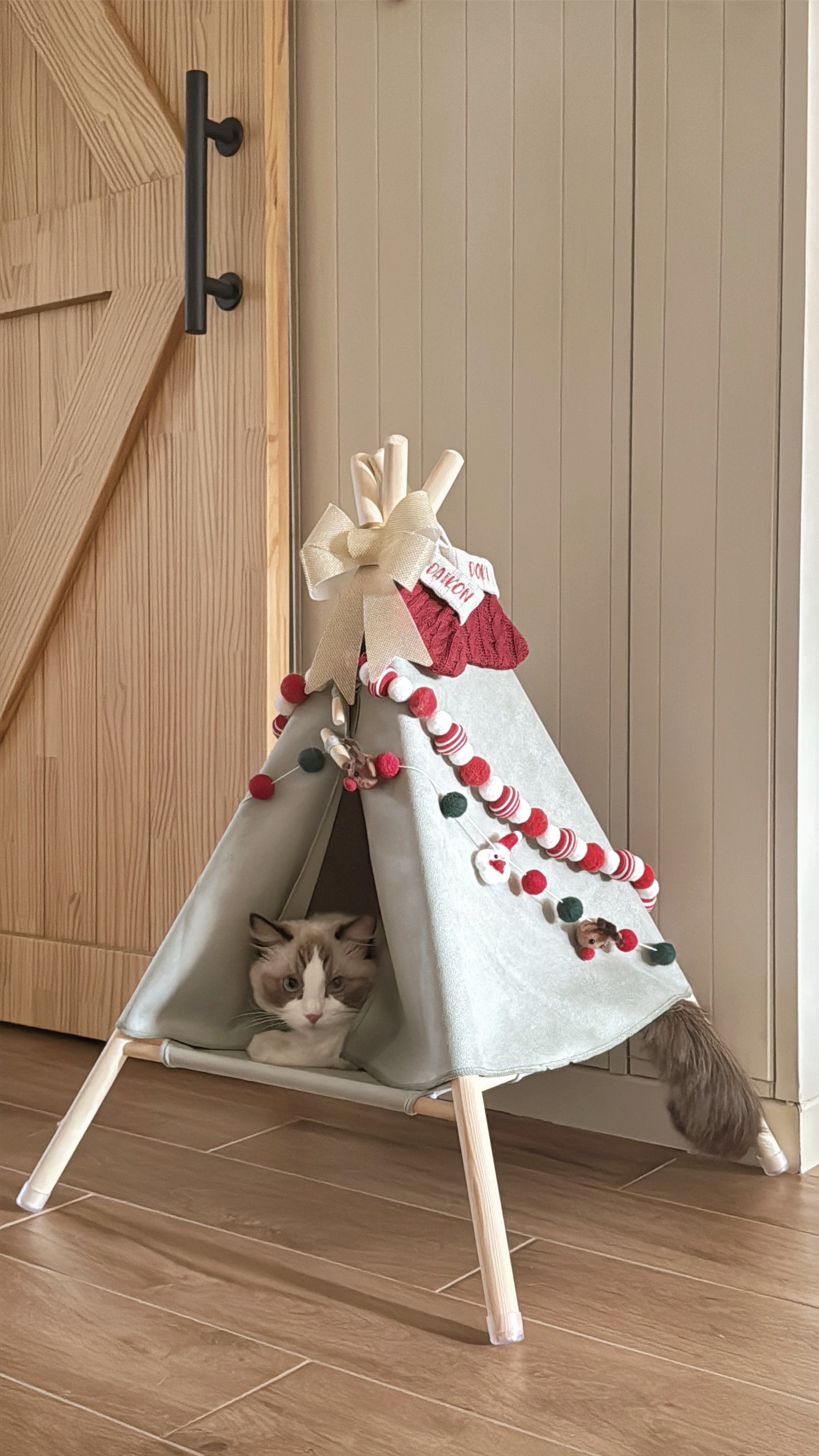 How We Decorate for Christmas Without a Tree (Pet-Friendly)