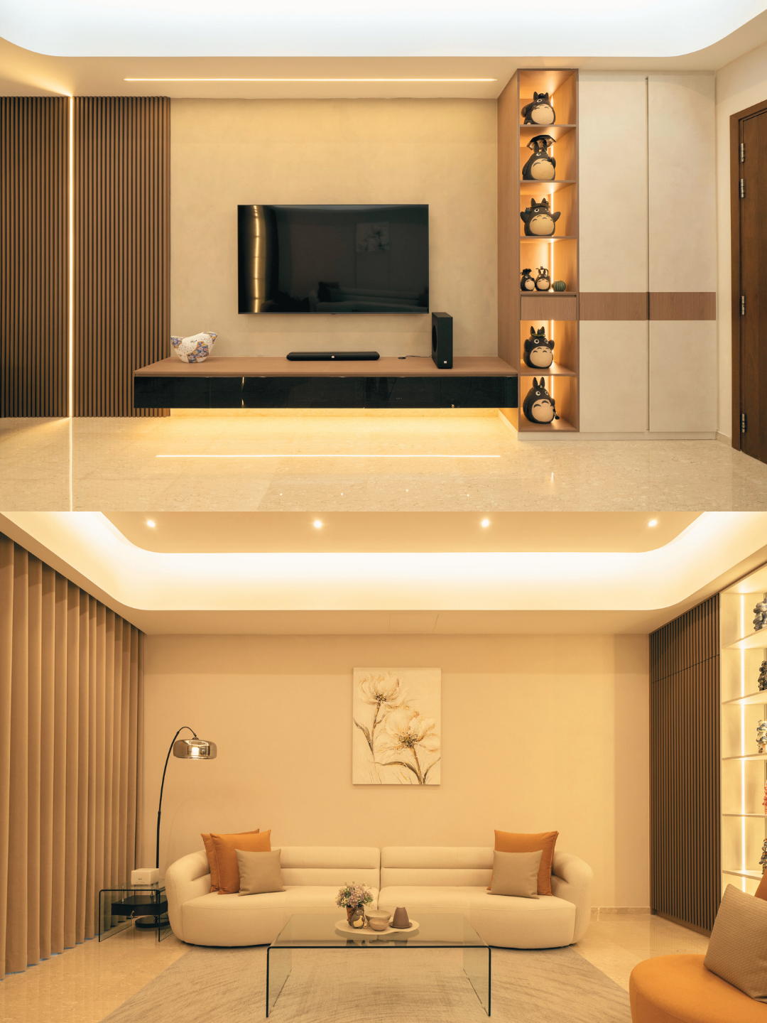 Before After:  A Landed Home for Comfort and Calm