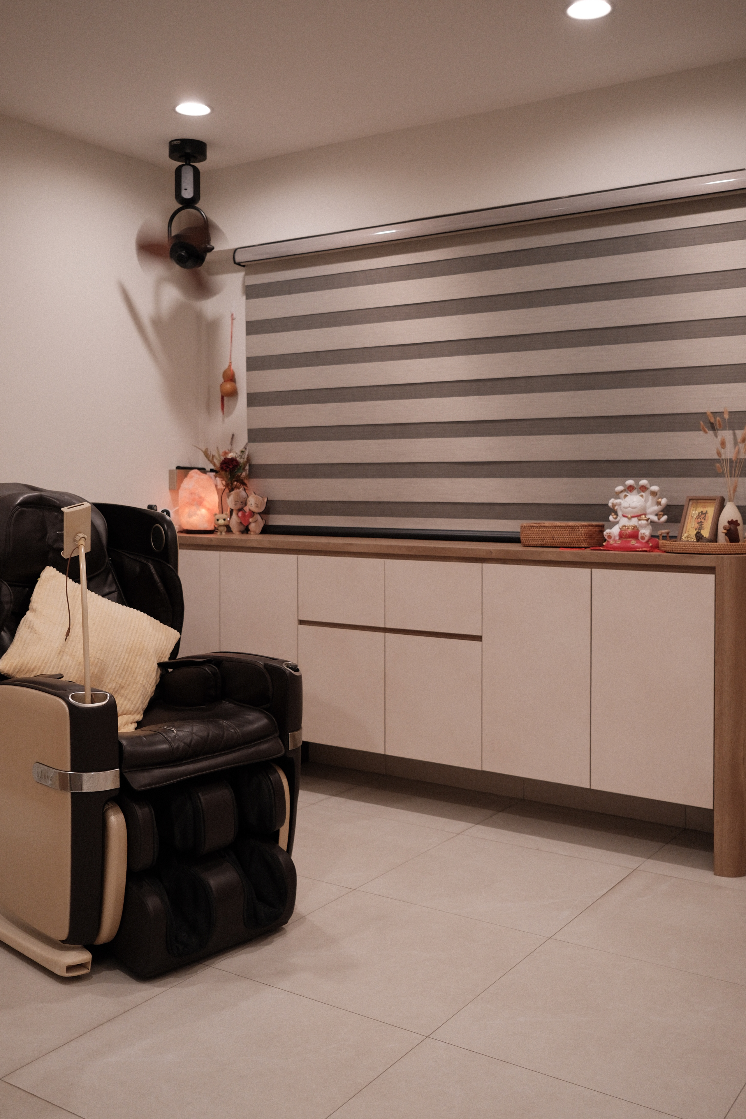 keeping our entryway flexible in an open-plan home