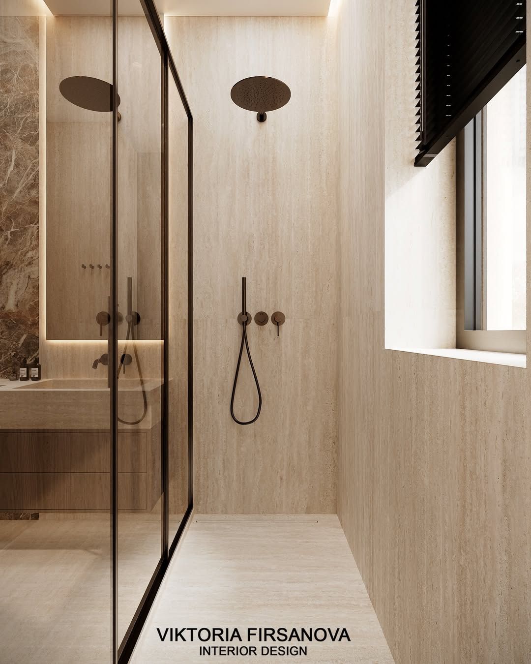 Luxurious bathroom design