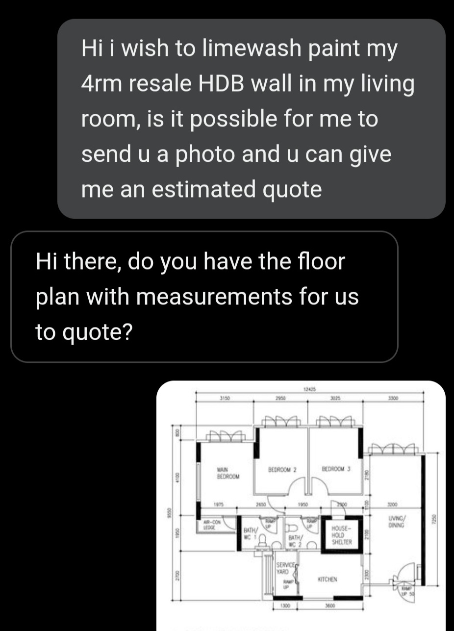 We Found Our Limewash Painter From Carousell 🧽🪣