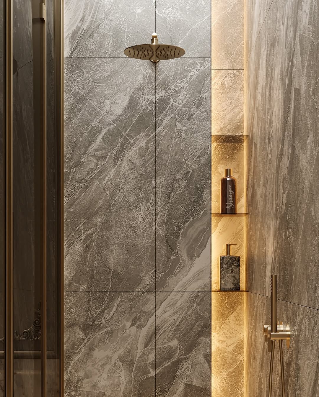 Luxurious bathroom design