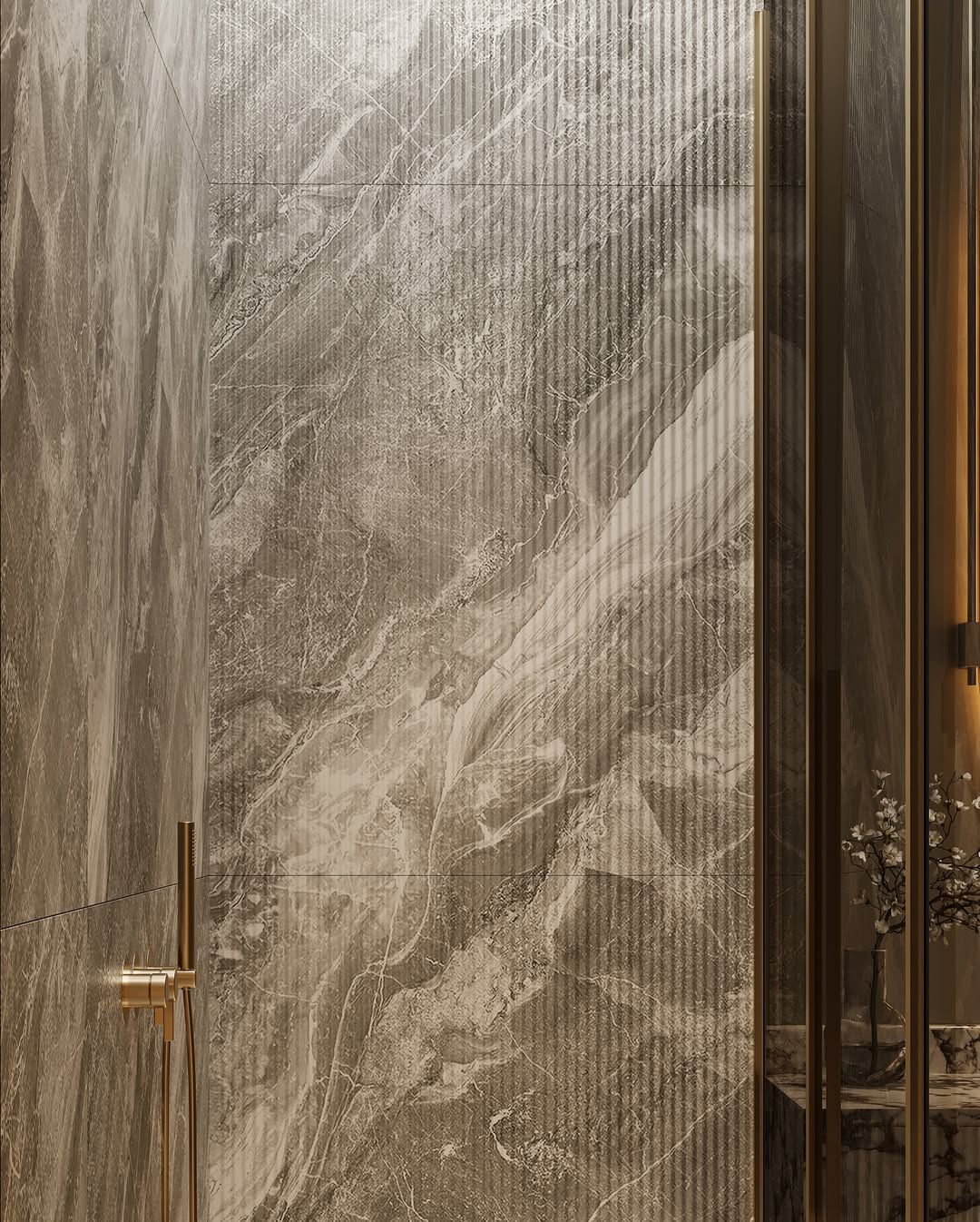 Luxurious bathroom design