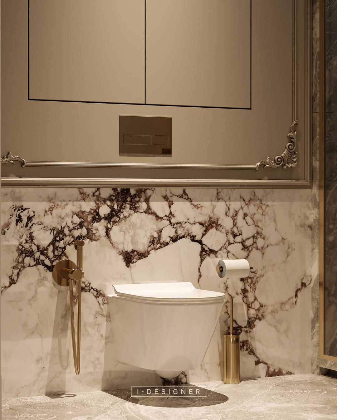 Luxurious bathroom design