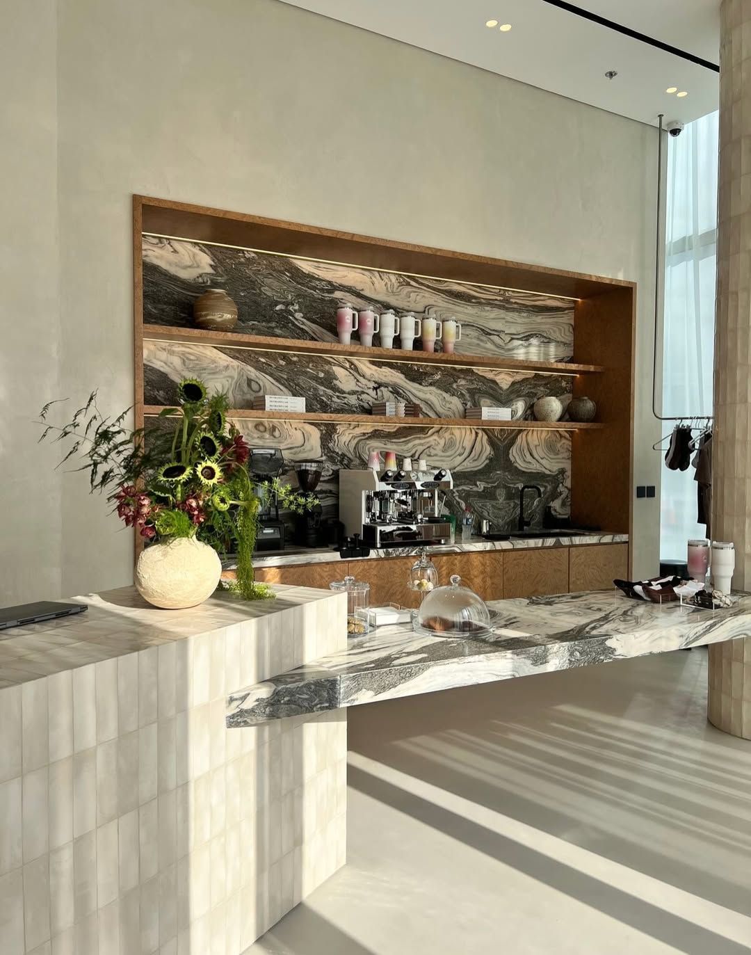 Stylish, space-saving pantry design