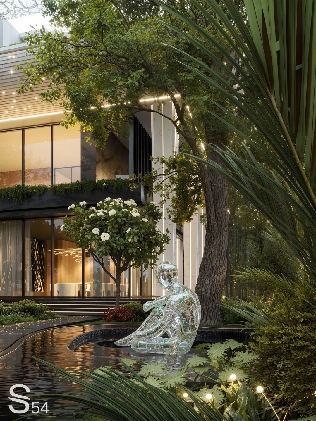 Luxurious home interior