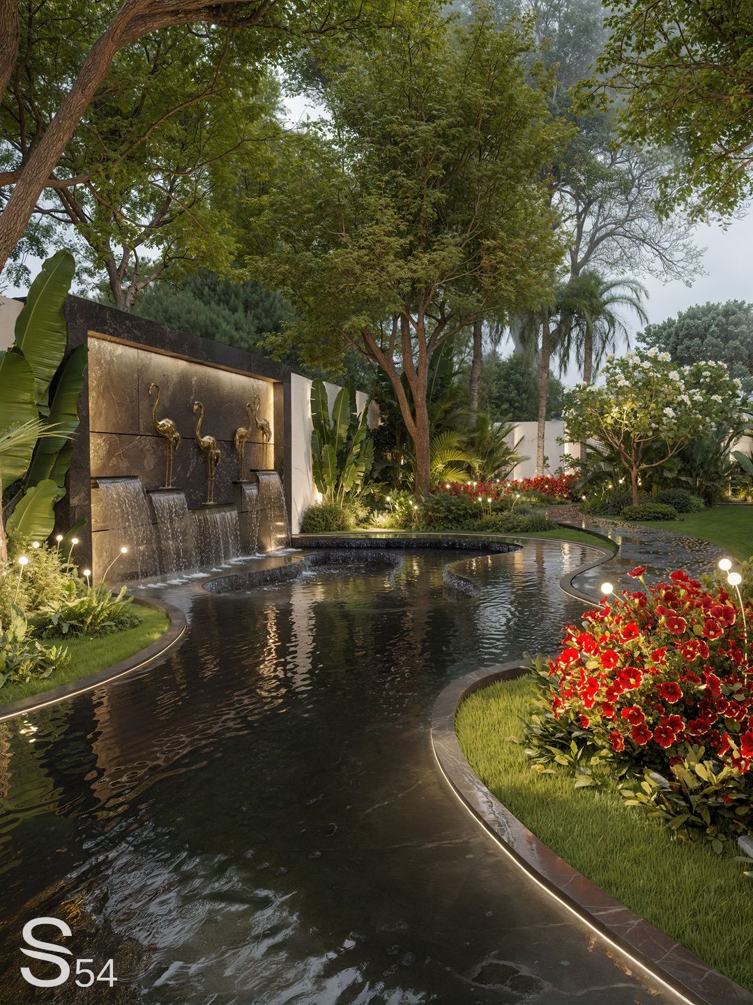 Luxurious home interior