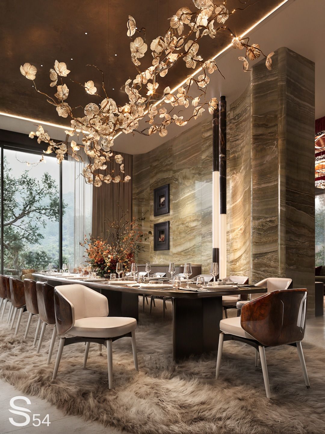 Luxurious home interior