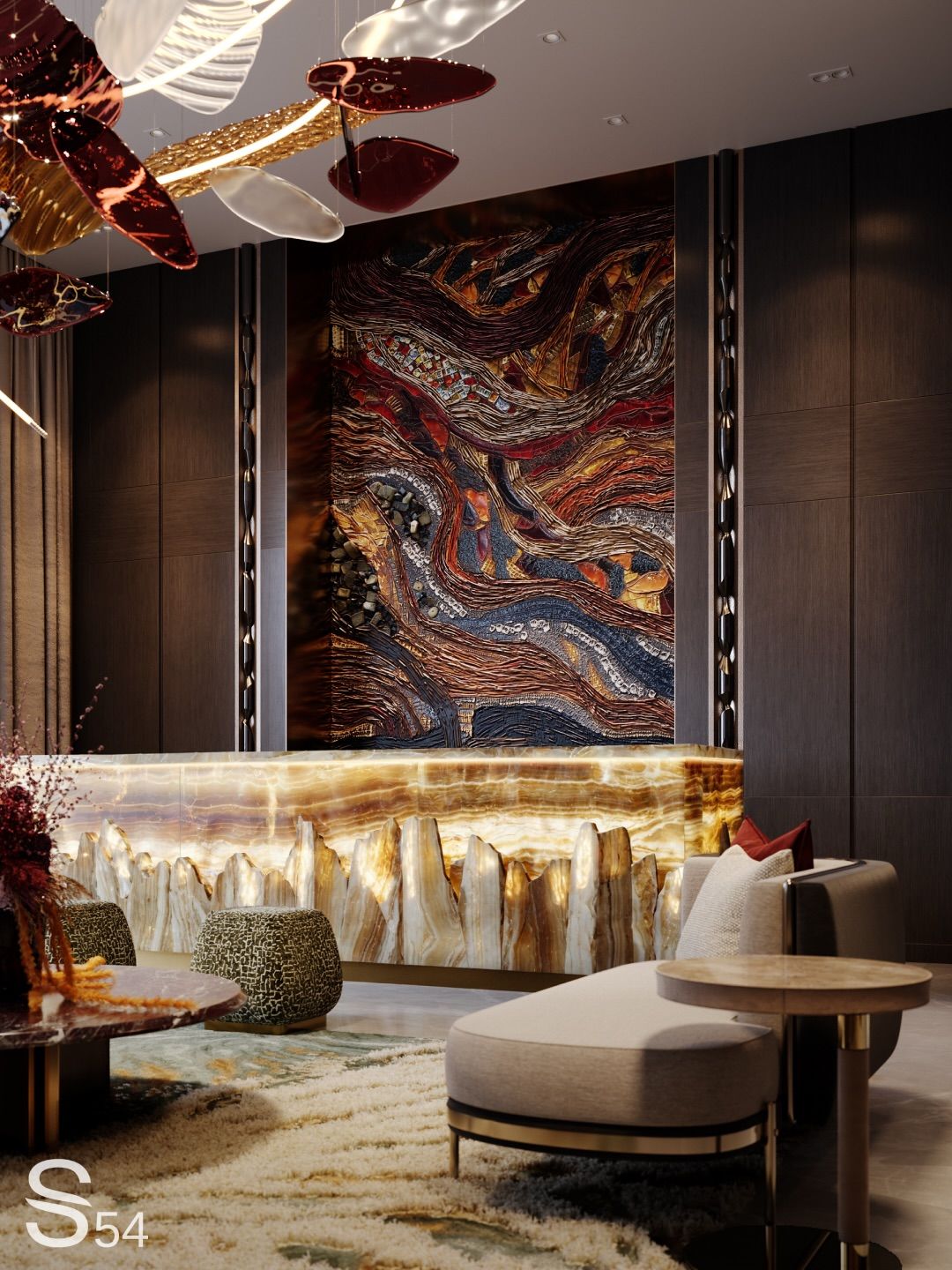 Luxurious home interior