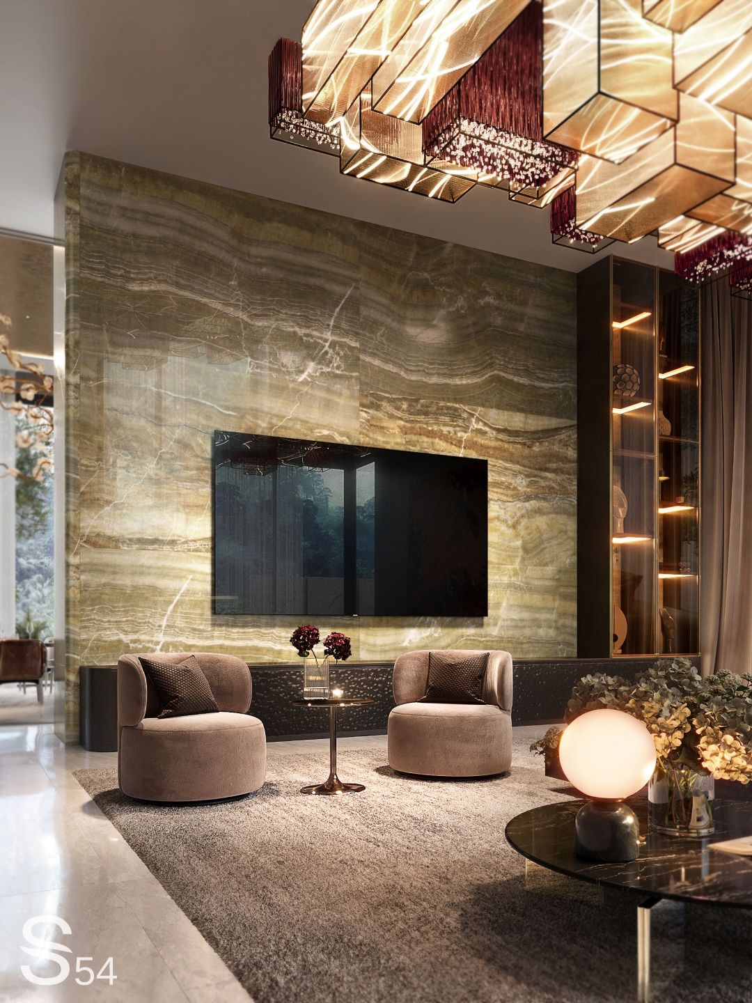 Luxurious home interior