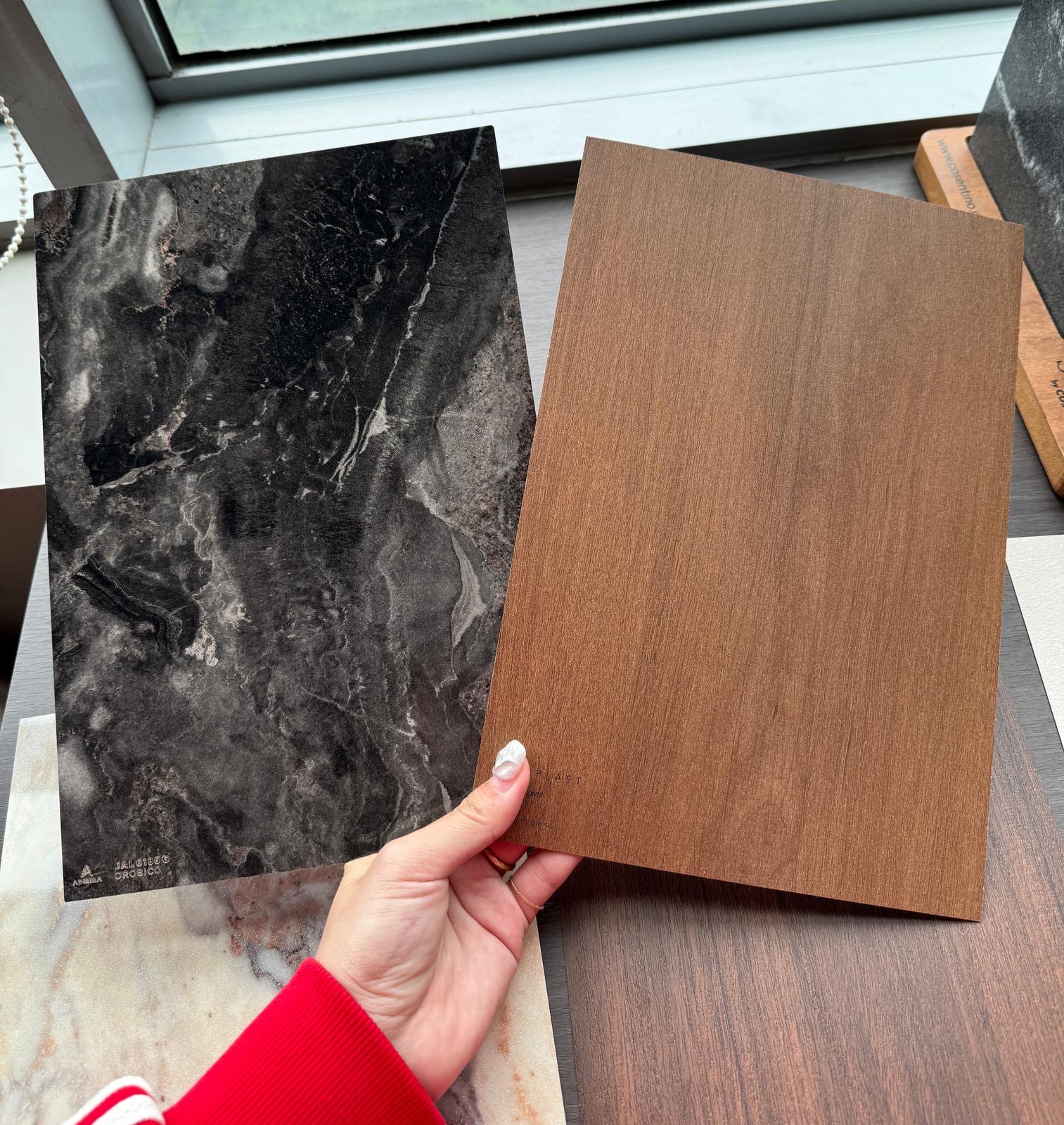 Laminates, Tiles + Paint Colours