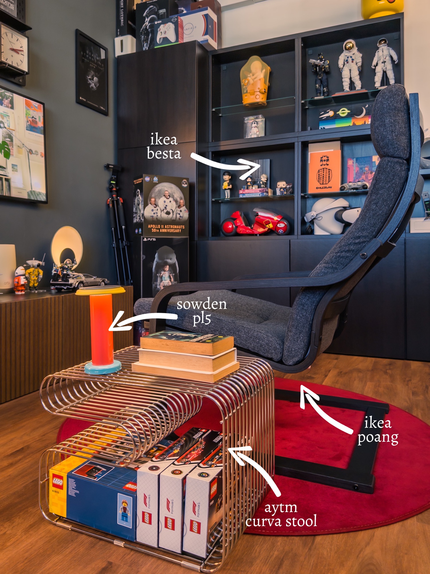 Wondering how I pulled off this mid-century modern aesthetic?