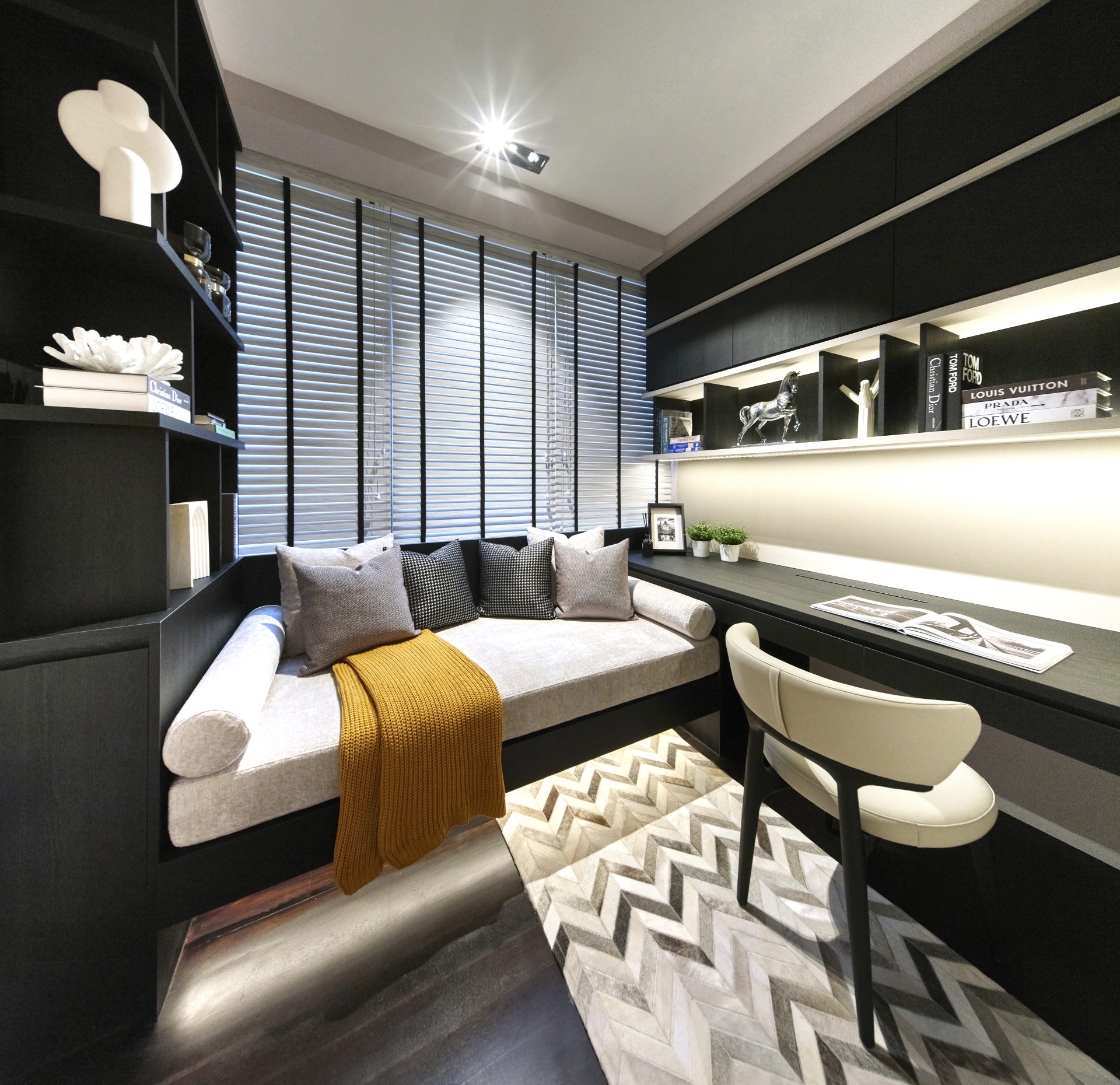 A Contemporary luxe theme @ Amber Park