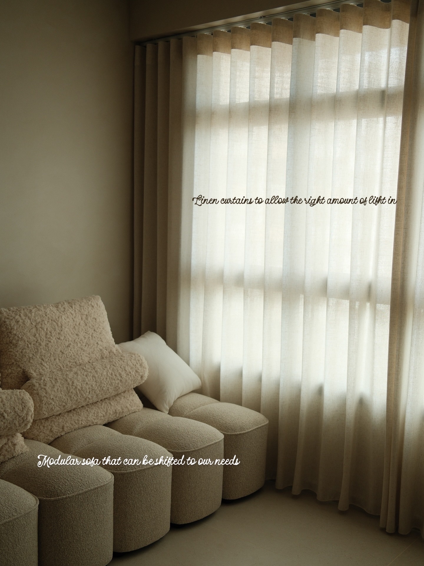 Living room reveal ✨