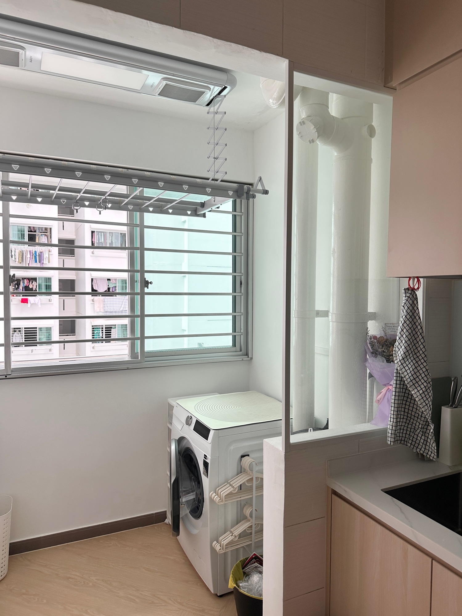 Service Yard glow up!