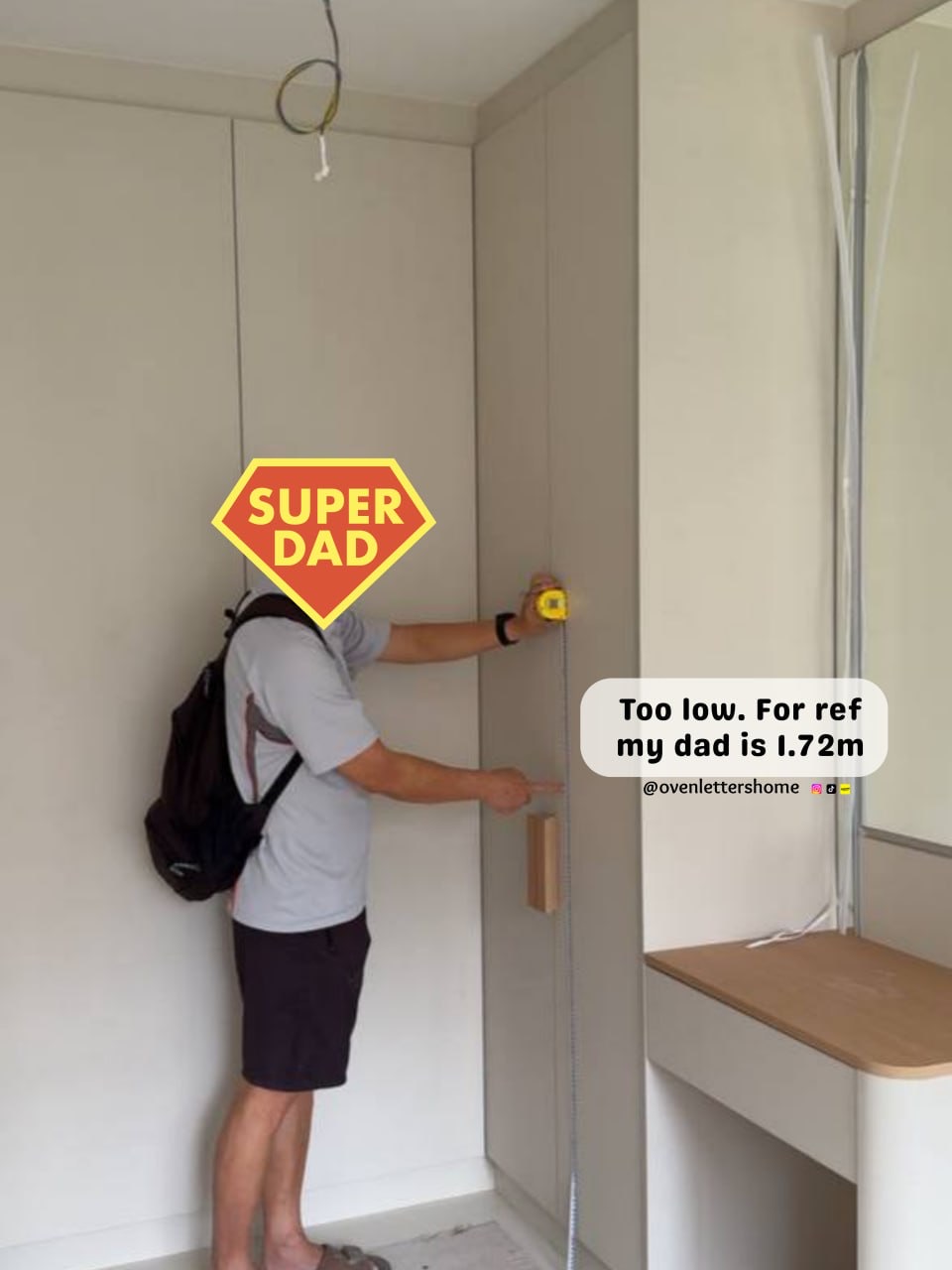 Almost Reno Regret Part 2 – Low Master Bedroom Wardrobe Handles