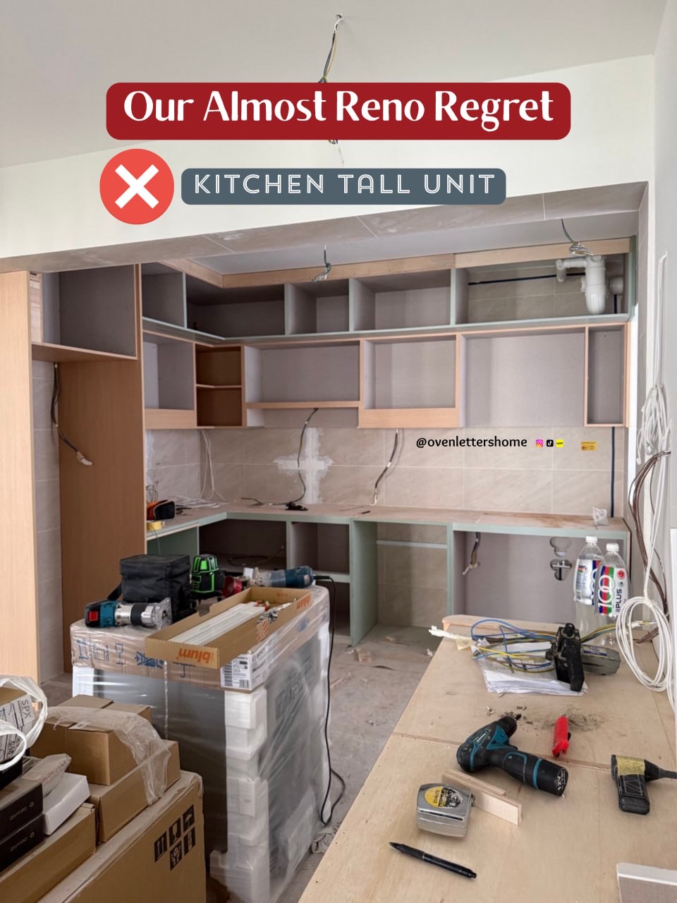 Our Almost Reno Regret Part 4 – Kitchen Tall Unit