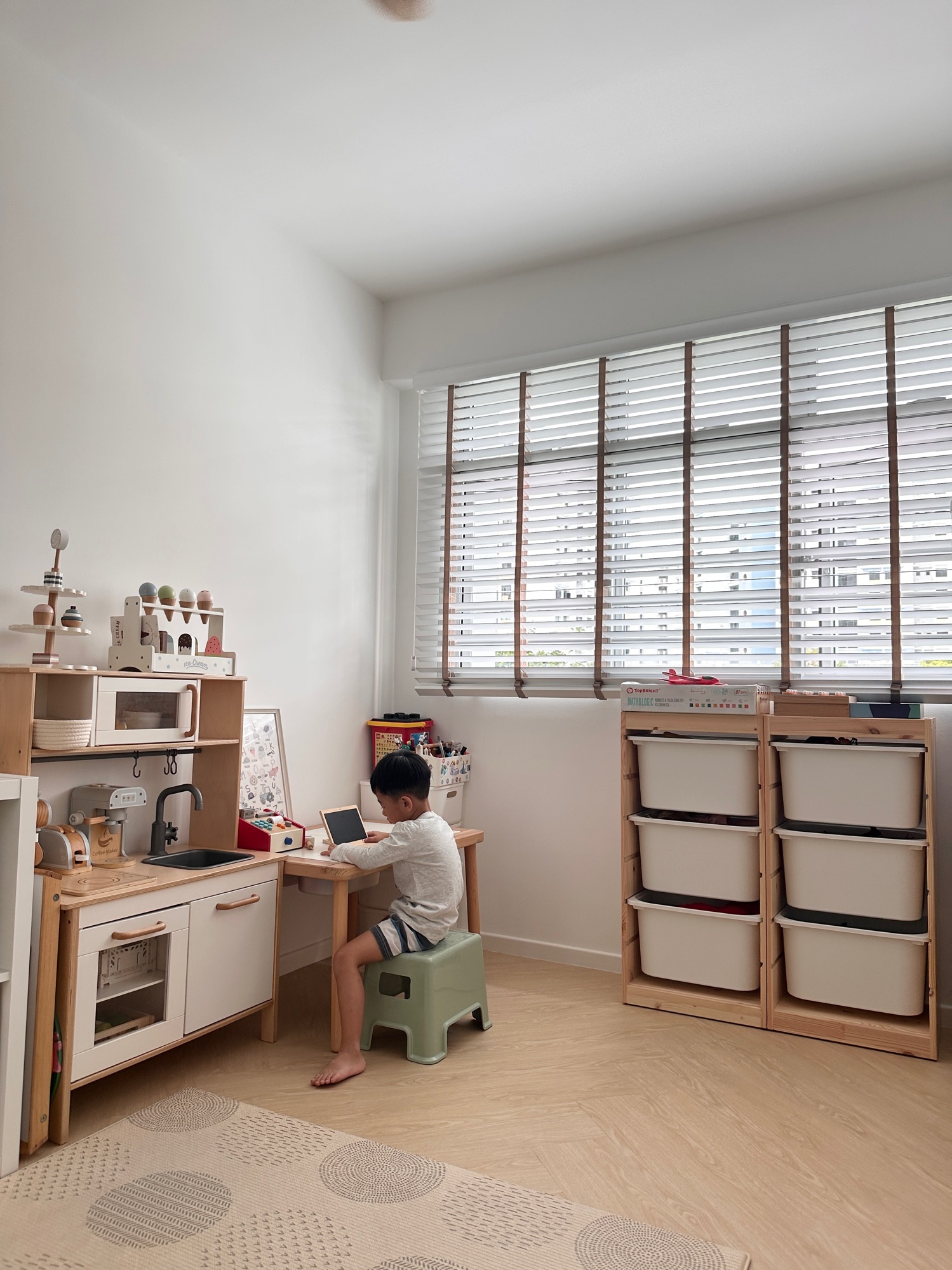 IKEA inspired kids room