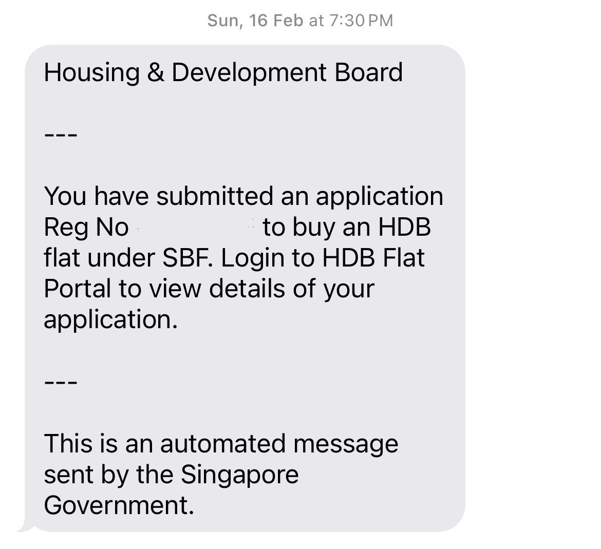 24 days to collect keys for our SBF home