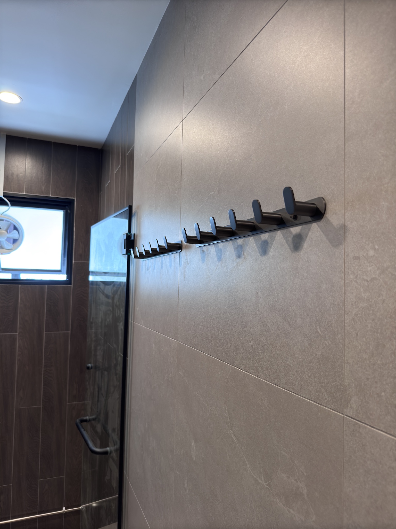 the boys’ common bathroom