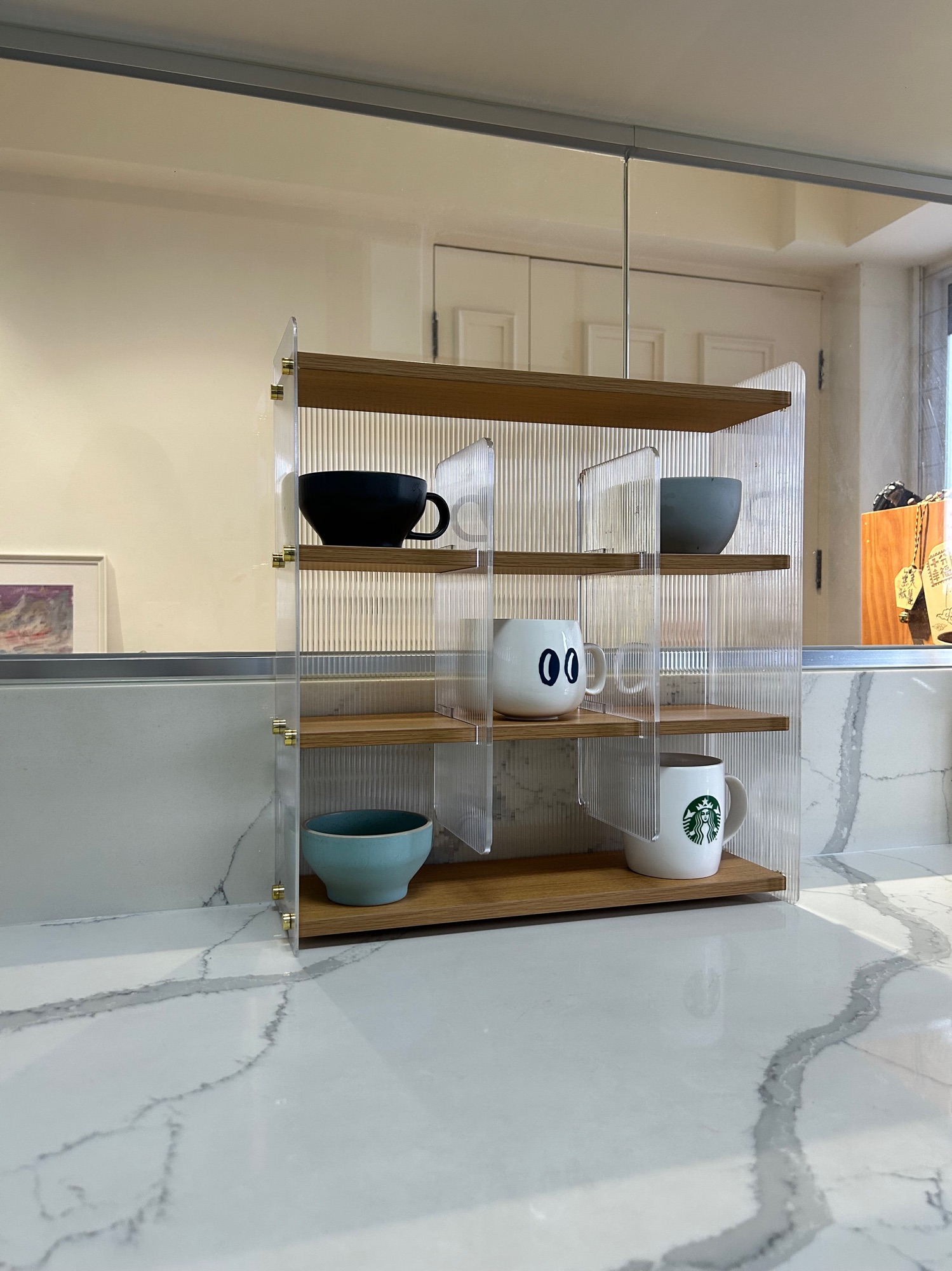 Where we keep our mugs (but make it aesthetic)! 🍵☕️🍺