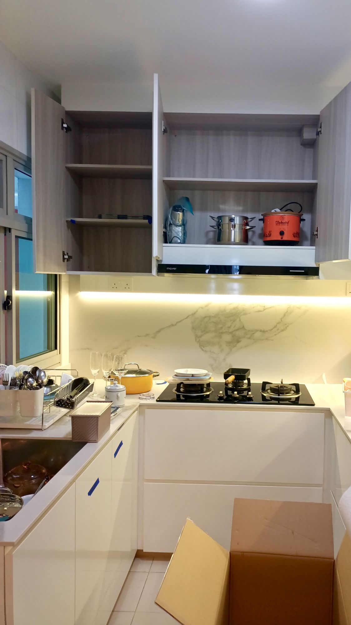 Before and After Glow Up (Moving in -Kitchen Edition)