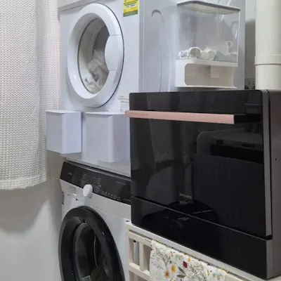 Customer home photo 1: We caved in to Dishwasher