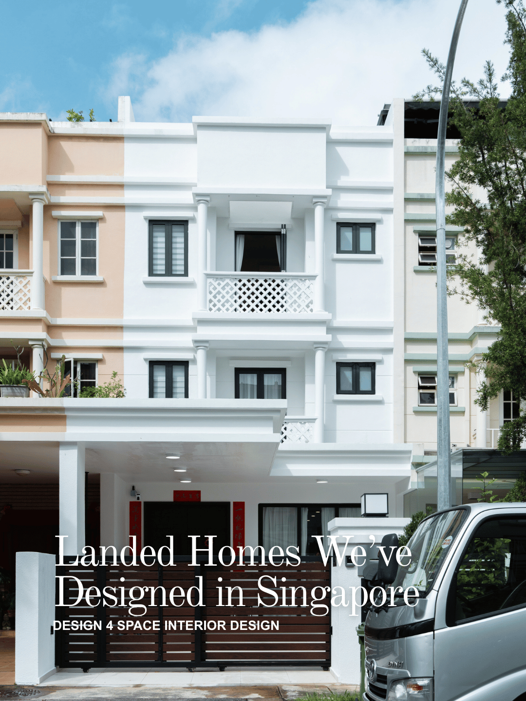 Landed Homes We've Designed in Singapore