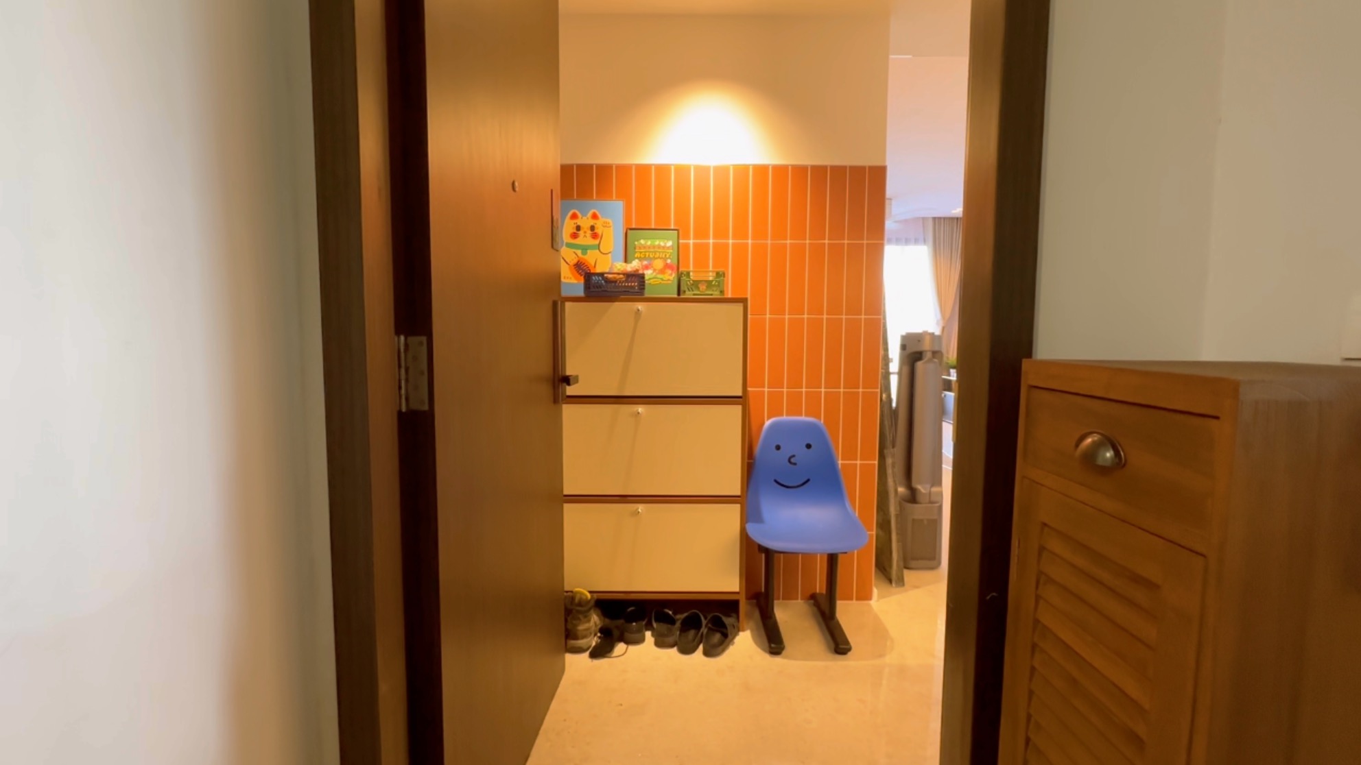 Home Tour: Xiao Hong Shu-inspired 1109sqft home ✨ Mid modern century